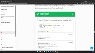 Python Programming MOOC 2026 - Part 2 1 2 Programming Terminology Exercises