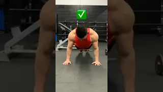 تمرين ضغط صحيح الى صدر Shorts 