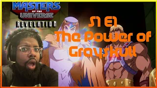 masters of the universe revelation s1e1 the power of grayskull heman motu netflix reaction