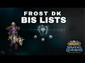 Frost DK BiS Lists Pre-Raid Phase 1