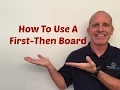Special Needs Ministry First-Then Board