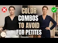 Avoid These 6 Color Combos If You re Petite They Make You Look Short