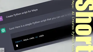 Maya AI Creates Python Code