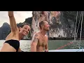 Download Lagu Visiting the Hongs of Thailand's famous Phang Na Bay -  Sailing Trimaran Spirit