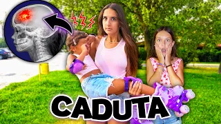 PANICO La Nostra Cuginetta CADE dai PATTINI e BATTE la TESTA 😭💥🏥