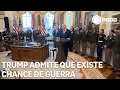 Lagu Trump admite que existe chance de guerra com a Venezuela