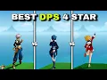 BEST DPS 4 STARS YOU SHOULD BUILD | Genshin impact