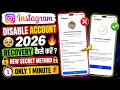 How To Fix Disabled Instagram Account Disabled Instagram Account Recovery 2026