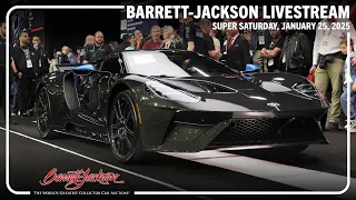 LIVE // SUPER SATURDAY 2025 SCOTTSDALE AUCTION LIVESTREAM // SATURDAY, JANUARY 25, 2025