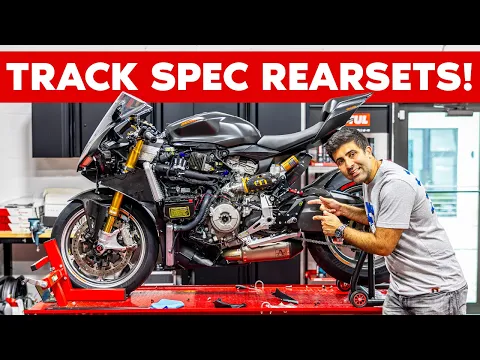 Download MP3 TRACK Series Rear Sets For Our Ducati Panigale V2!