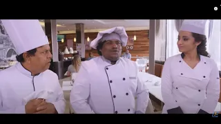 mohini comedy scenes cooking comedy at its finest with trisha and yogi trisha yogi babu
