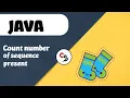 Checking for same sequence in two words Java C C Javascript Coding Sprint