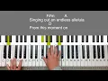 Endless Alleluia -  Cory Asbury Piano Tutorial and Chords