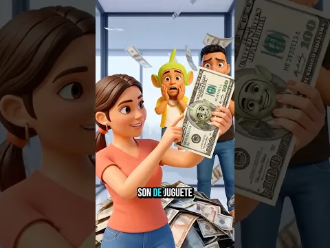¡Larín Junior creyó que estaba lloviendo dinero en su casa! 💵😱😂