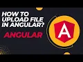 How to upload file - Angular 12