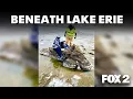 Weather phenomenon causes Lake Erie water levels to recede