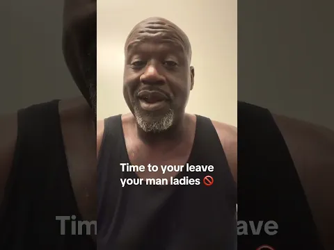 Fellas, you need to step your game up immediately