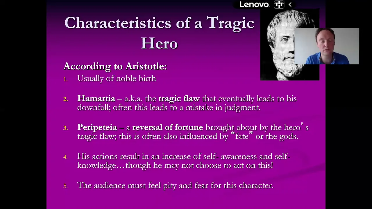 What is a tragedy and what is a tragic hero?