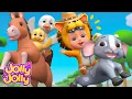 Lagu 🐖🐘🐇The animals on the farm + More🐖🐘🐇 | Jolly Jolly Kids Songs \u0026 Nursery Rhymes