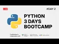 Day 2 Control Flow and Data Structures
