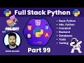 Full Stack Python Pt-99 Project-1 Notes Included