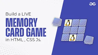 Build a Memory Card Game Live Beginners Projects Complete Guide