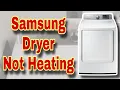 Samsung Dryer Turns On But Won t Heat Model