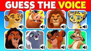 guess the lion guard characters by their voice emojis ultimate lion king quiz