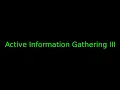 eJPTv2 - Active Information Gathering III