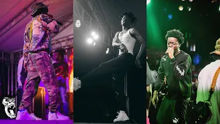 kwaku dmc second performance at the aye hu concert with kwesi arthur sammy black u0026 xzone