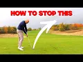 Stop hitting golf ball right of target