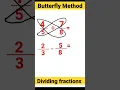 Dividing fractions