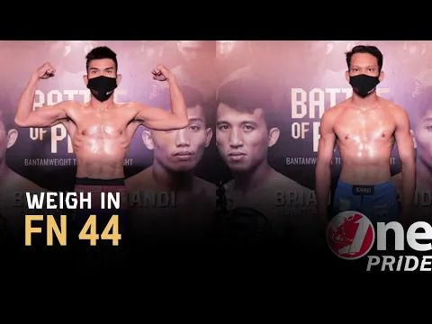 Flyweight: Javier van Theola vs Abdul Rokhim | Weigh In Fight Night 44