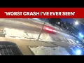 shows moments before deadly violent high-speed crash in Philly