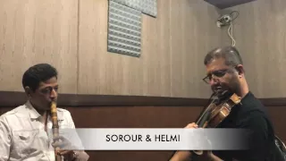 حوار الاساطير بين الكمان والكوله محمود سرور وعبد الله حلمي 