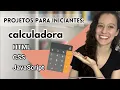CALCULADORA simples com JavaScript projeto para iniciantes na programacao programming