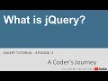 jQuery Tutorial - What is jQuery