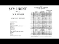 Ralph Vaughan Williams - Symphony No. 4 in F minor [with score]