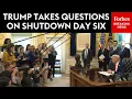 Download Lagu BREAKING NEWS: President Trump Takes Questions From Reporters On Sixth Day Of Government Shutdown