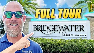 Best 55 Community Melbourne Florida Bridgewater at Viera Community Tour