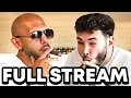 Adin Ross X Andrew Tate IRL Full Stream