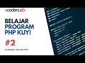 Belajar PHP Dasar 2 Variable dalam PHP