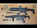 B T APC9-SD vs SPC9-SD - Comparing two integrally suppressed 9mm PCCs