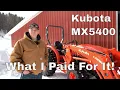 Kubota MX5400 The Ultimate Price Guide