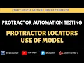 Protractor Locators Model