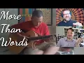 Music Teacher \u0026 Kyle Walz React to Alip_Ba_Ta More Than Words Extreme Acoustic Guitar Cover Reaction