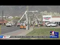 Dump truck crash causes Draper area to lose power