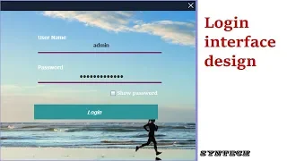 Java modern gui design java login form netbeans