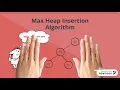 Max Heap Insertion Animations