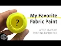My Favorite Fabric Paint Brand